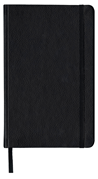 Black Blank Journals - Front Cover
