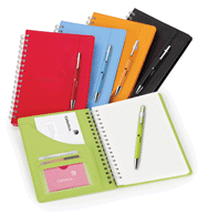 Double Wirebound Blank Journals with Lined Journal Pages